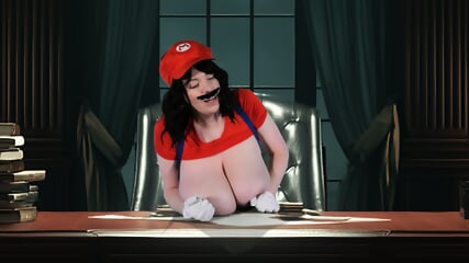 L does Mario cosplay 4K