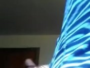 Stroking Till Erect And Showing Off Yummy Booty