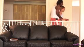 A Cutie Named Poppy Morgan Is Pinned Down by Black Studs in a Wild Threesome