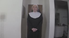 Blonde Nun sucks off Priest 1 4 1769656446