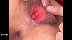 Ibuki enjoys double penetration with anal and blowjob in hot threesome session