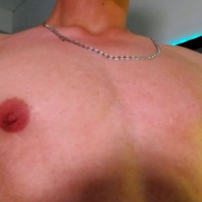 Nipples Play Showing My Cock