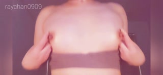 【Nipple masturbation】Good morning. Prank if you don't wake up.