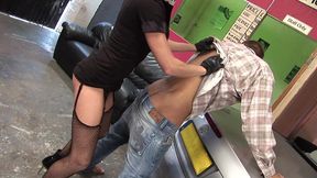 the jokester and batfuck lead a wild orgy with batchick and hoards of sluts