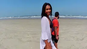 Baianinha Venho Na Praia Fazer Surubao Com Casal E Foder A Mulher Dele 12 Min
