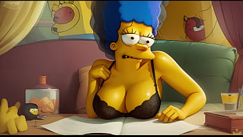 Marge Simpson IA DESNUDA ER&Oacute_TICA Y SENSUAL