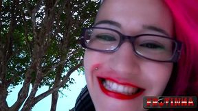 a tatuada ninfeta levou rola de todo jeito - milla spook - frotinha porn star -