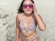 Un desconocido me espía en la playa y me convence de ir a su apartamento y follar salvajemente SEX-D