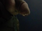 Black male dick squirting in bathroom close up view join my onlyfans! #3