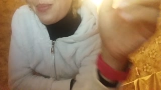 bestemmiando, lo faccio godere raccontandogli...