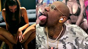 tight ass pussy teen juicing her cunt, ai generated