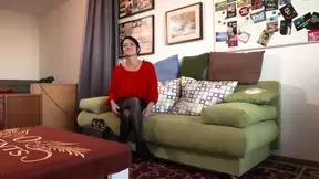 Hot busty MILF sucks cock hornyly; blonde licks and lift fucks