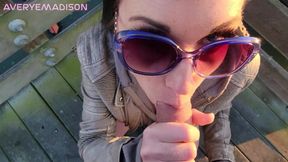 Real stunner performs public cumwalk with flashing