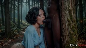 while her husband was writing in the tavern, i was fucking his wife hard in the woods [ai]