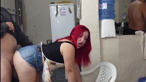 fucking in front of her husband