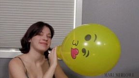 My First Ever Balloon Blow2pop - Mari Merlowe WMV 1080p HD