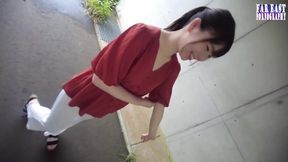 Steamy T Back Stroll with a First Time Outdoor Peach That Drives Nonstop Release Part 3