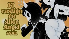 ASMR Spankings to Alice Angel