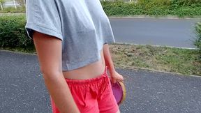 going home from disc golf