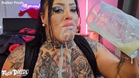German BBW Whore - Ashley CumStar Skirt (Malibu Candi)