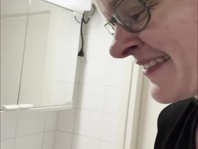Fucking In The Bathroom At A Friends Party, Real Lesbian Public Sex