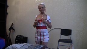 sexy nurse cures me with a quick fuck