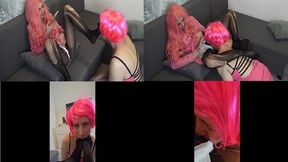 Nylon Foot Worship 1044