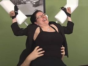 Bank Clerkess Tickled