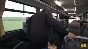 HUNT4K. I want sex for money. Touch my big tits...