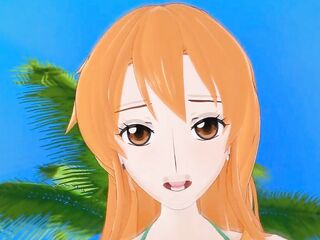 (CG Anime)(One Piece) Sex with Nami