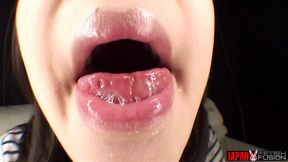 Subjective! Enjoy the Boyfriend Experience with Niina Fujii! Her Tongue, Saliva, and Inside Her Mouth