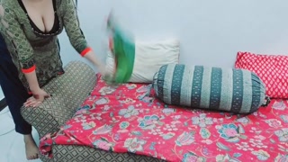 Pakistani Pressing Big Boobs Wife For Milk Than Fucking Her In Ass Hole With Hindi Audio