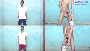 Rajesh Playboy 993 Two Pissing in the Jar Golden Shower Striptease Naked Uncut Cock