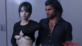 where it all began 2 – the loser of the dart game will have to show her breasts.