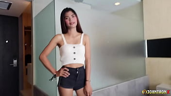 JohnTronX - POV hard fuck with a beautiful amateur Thai slut
