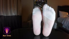 Nylons this smooth should come with a warning