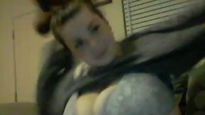 Big Girl with a Lollipop on Pussy