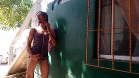 RABA ERRE - Mexico's hottest artist performs a lustful act in front of