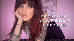 Destroy Yourself For Me
