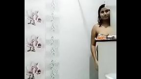 Swathi naidu latest bath video part-3