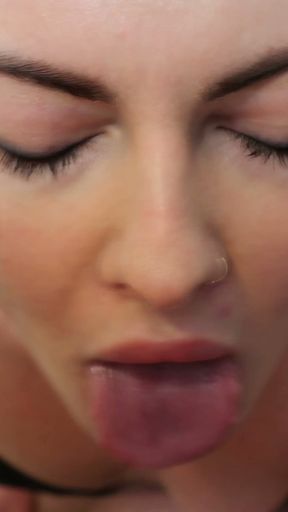 I love to suck a huge cocks! Hard face fucking and huge cum on face, 4K