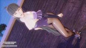 MMD  LE SSERAFIM - Smart Eve Sexy Kpop Dance Star Blade Hentai Uncensored 4K 60FPS