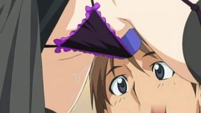 Loud Shaking Orgasm and Pussy Licking for Hairy Girlfriend (Hentai)