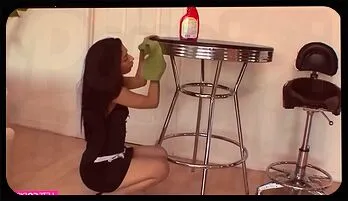 Intense Lesbian Threesome with Hot Latina Maid Premium video