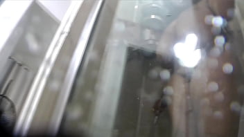 Tokyo Teaa exposes those huge tits and her big ass to you in the shower!