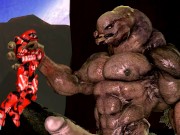 Surrounded, Hyper Sangheili Muscle Growth Animation