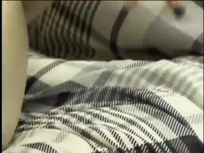 Rehaired floozie Allison Wyte with funny frecklings bends over sofa and caresses her twat hard with dildo