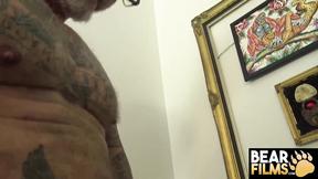 ”BEARFILMS Alex Tikas & Julian Torres Wild 3some Sex”