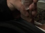 slow motion cumshot