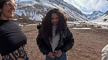 Depois da carona ela deu o cú no vale nas cordilheiras dos Andes - Infinitha